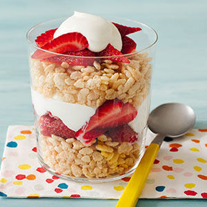 Strawberries and Cream Bowl