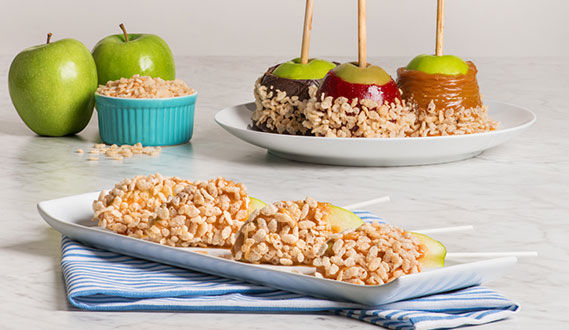 Caramel Apple Pops