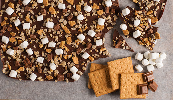 Ecorces de Chocolat aux S’mores