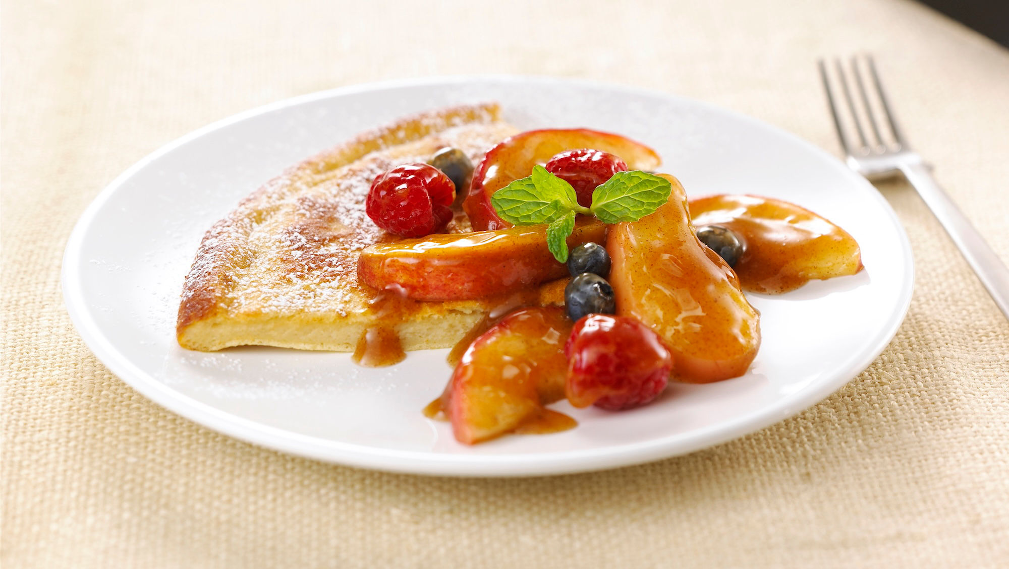Baked Pancake with Apples