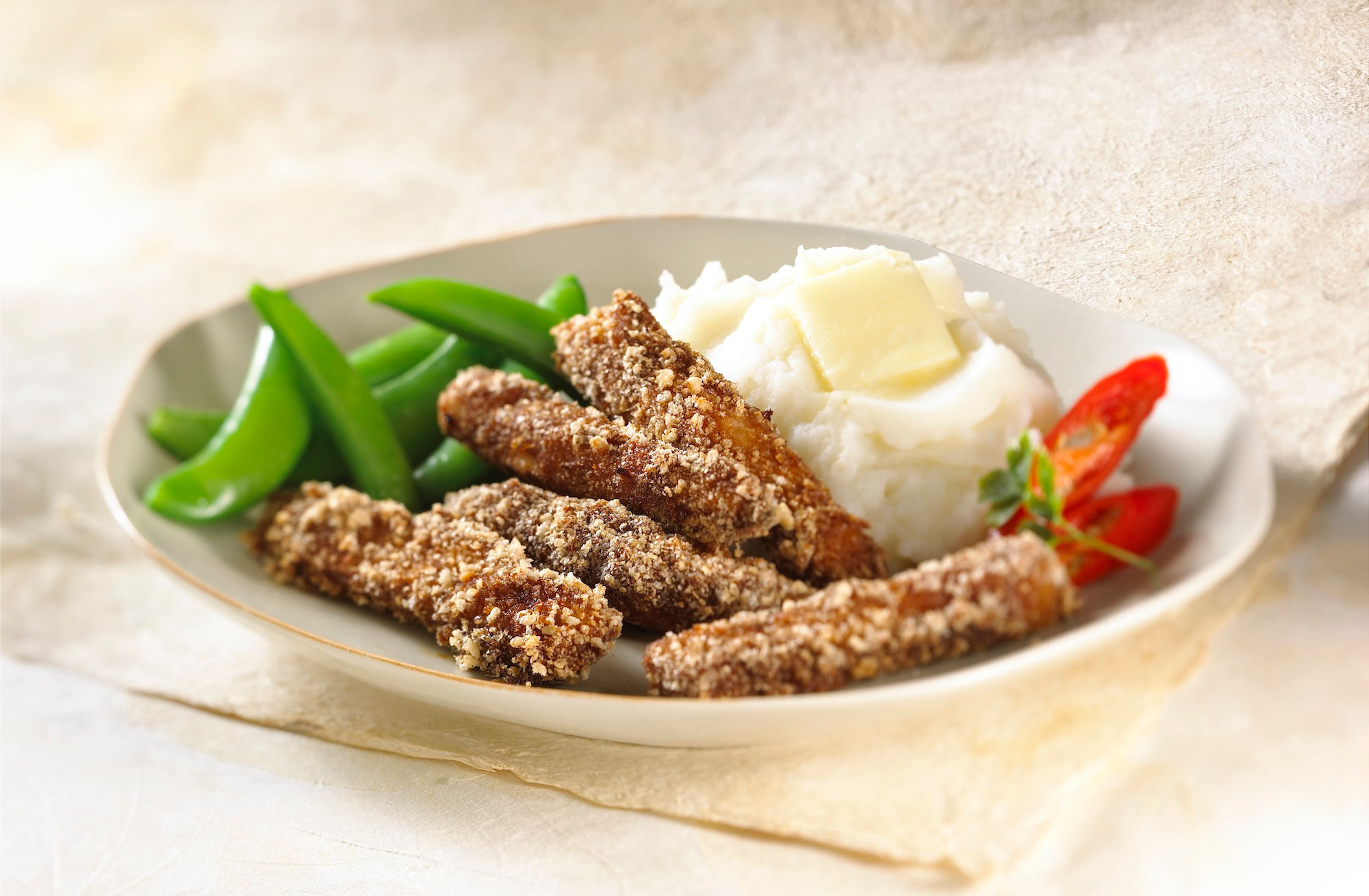 Barbecue-Flavoured Pork Strips