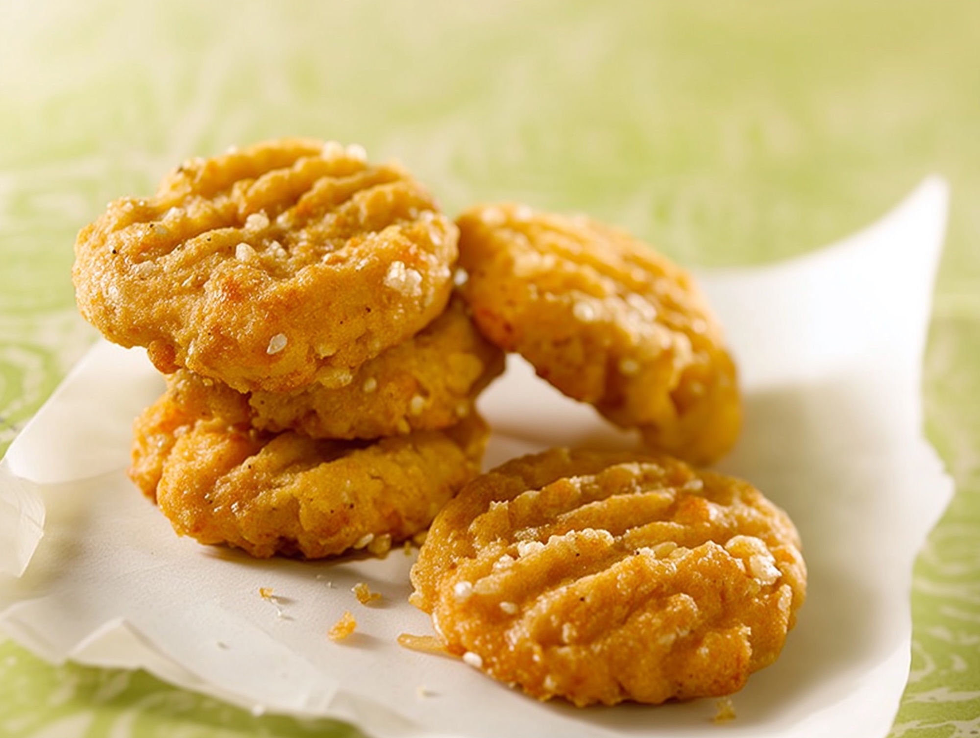 Sesame Cheese Crackers