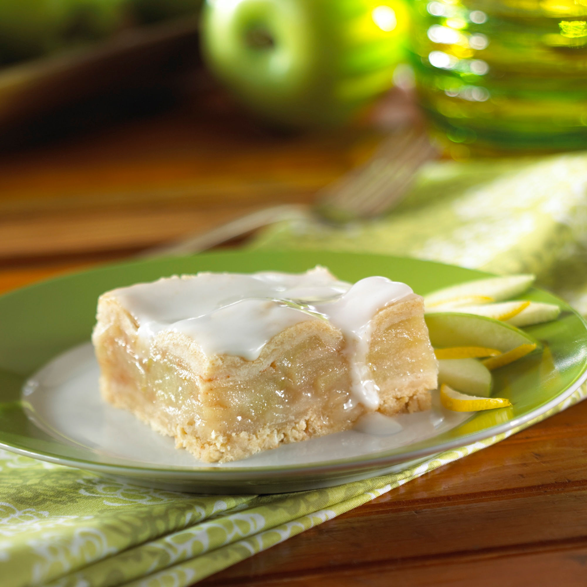 Glazed Apple Squares