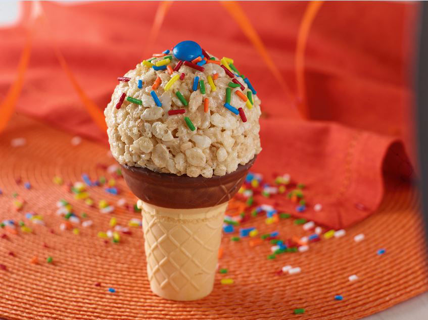 Ice Cream Cone Rice Krispies Treats®