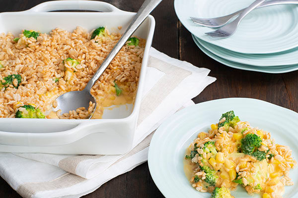 Cheesy Broccoli Bake
