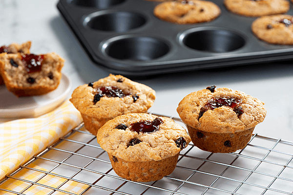 Peanut Butter and Jelly Muffins
