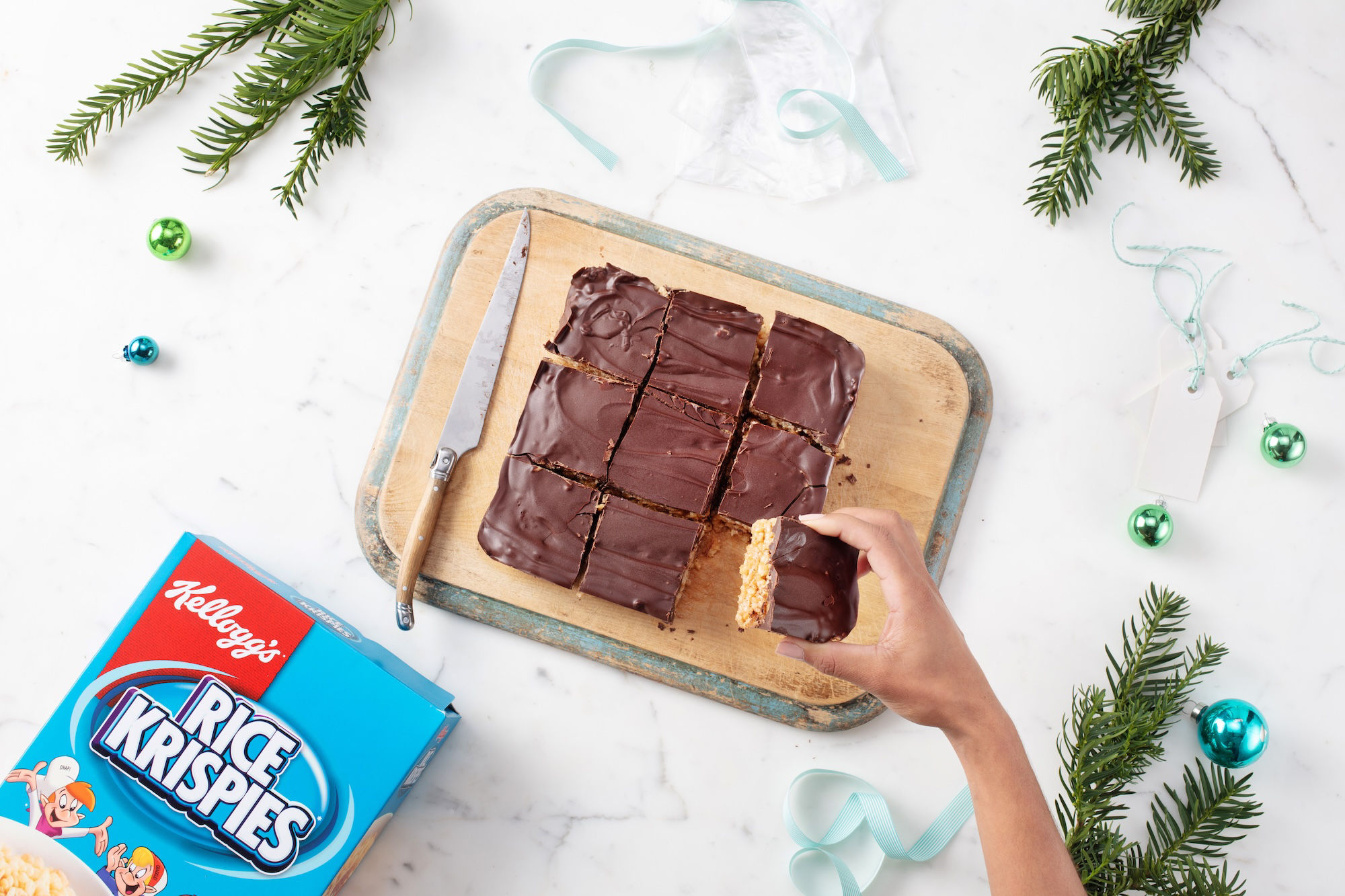 Crispy Chocolate Peanut Butter Squares