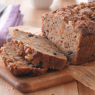 Kashi* High Fibre Banana Bread Recipe