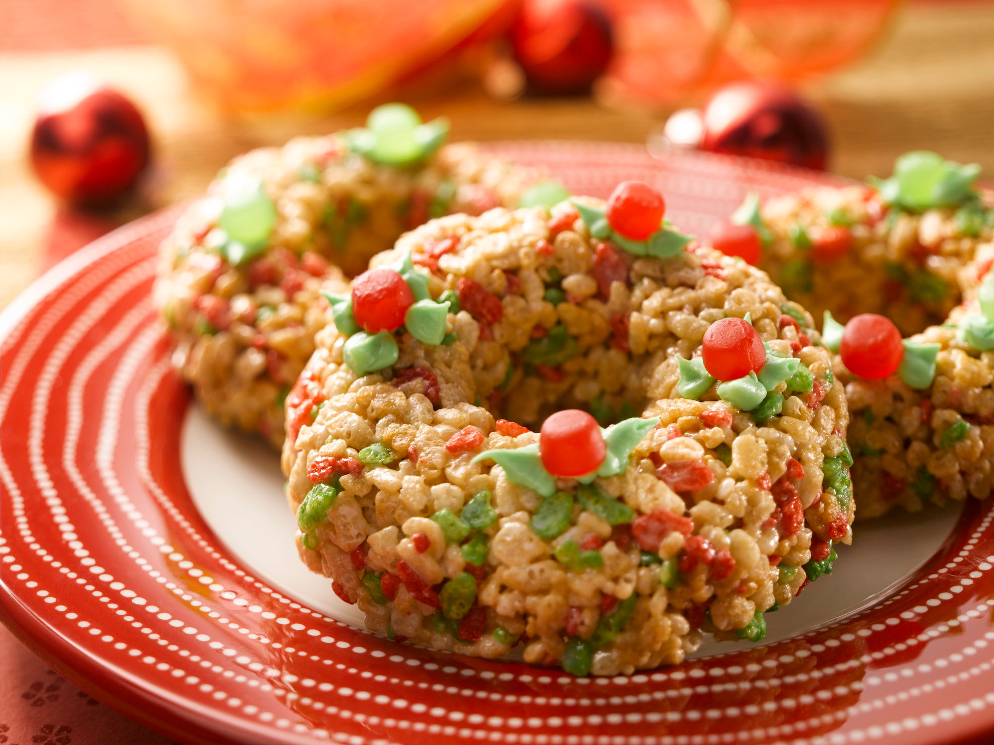 Festive Wreath Treats
