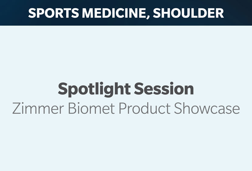 Shoulder 360 Zimmer Biomet