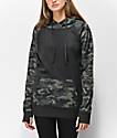 Empyre Frosty Camo & Black Tech Fleece Hoodie
