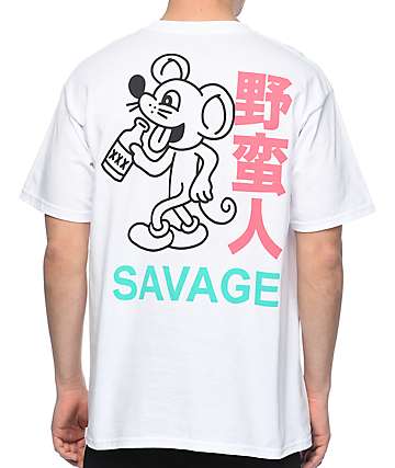 A-Lab Savage White T-Shirt
