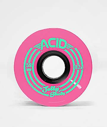 ATM Jelly Shot Acid 59mm 82a Pink Skateboard Wheels