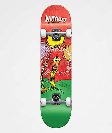 Almost x Dr. Seuss Lorax 8.0" Skateboard Complete