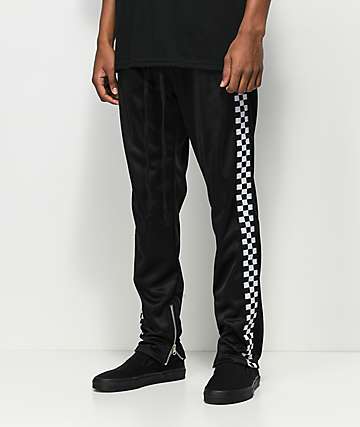 checkered yellow pants