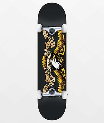 Anti-Hero Classic Eagle Black 8.25" Skateboard Complete