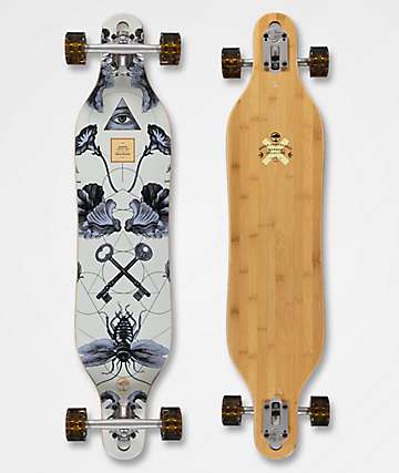 Arbor Axis Bamboo Collection Drop Through 40" Longboard Complete