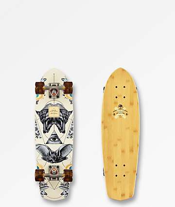 Arbor Bamboo Pocket Rocket 27" Cruiser Complete Skateboard