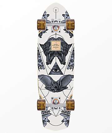 Arbor Pocket Rocket Bamboo 27" Cruiser Complete Skateboard