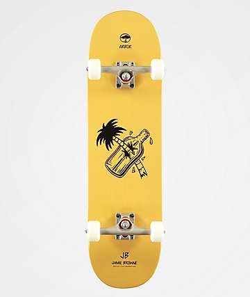 Arbor Whiskey Palm Bottle Artist Collaboration 8.5" Skateboard Complete