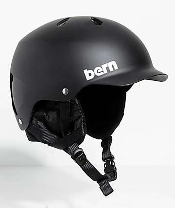 Bern Watts EPS Audio casco de snowboard en negro