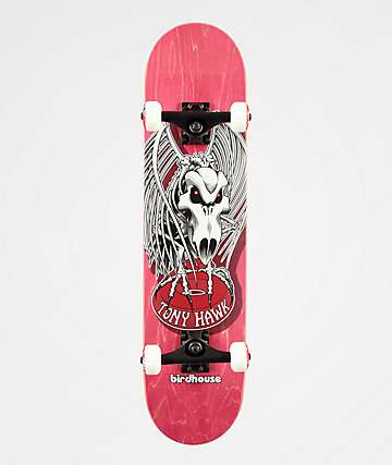 Birdhouse Tony Hawk Falcon 4 Red 7.5" Skateboard Complete
