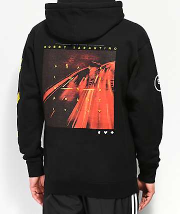 Bobby Tarantino by Logic Peace, Love & Positivity sudadera con capucha negra