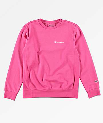 hot pink champion sweater