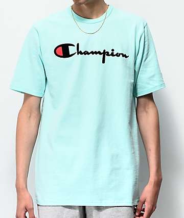 champion sweatshirt mint green