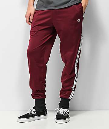 burgundy champion pants