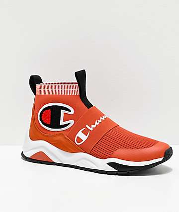 champion orange shoes