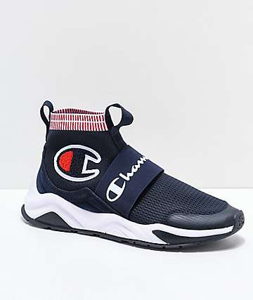 champion red and black shoes