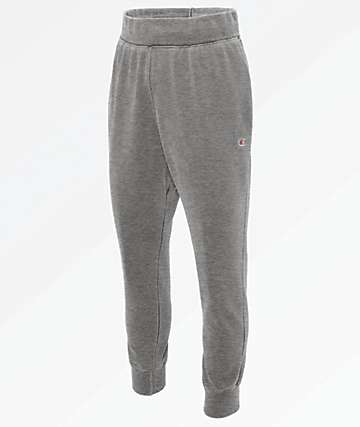 Champion Reverse Weave Pigment Dyed Grey Jogger Sweatpants
