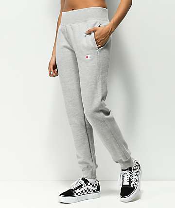 Champion Reverse Weave pantalones jogger deportivos en gris