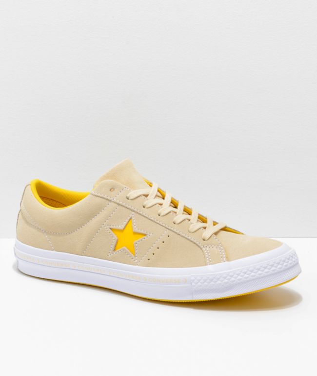 new yellow converse