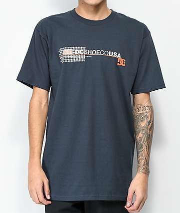 DC Shoes, Clothing, Hats | Zumiez DC On My Way Navy T-Shirt