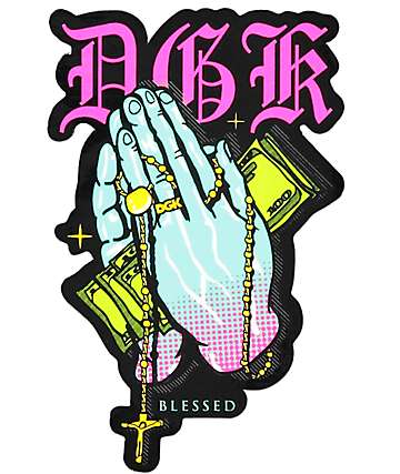 Boys Stickers Zumiez Ca - dgk pray sticker