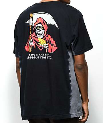 DROPOUT CLUB INTL. x Boss Dog Trip camiseta con efecto tie dye