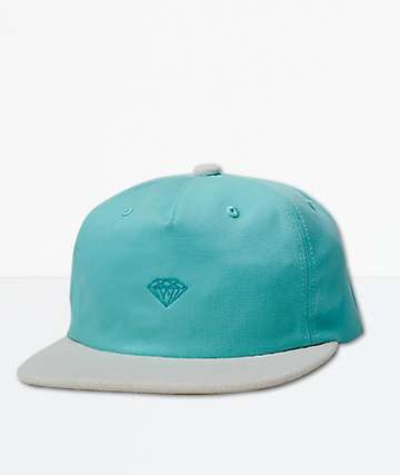 Diamond Supply Co. Micro Brilliant Two Tone Blue Strapback Hat