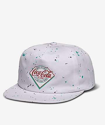 Diamond Supply Co. x Coca-Cola Paint Splatter Snapback Hat