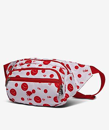Diamond Supply Co. x Coca-Cola Smile White & Red Fanny Pack