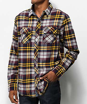 zumiez men's flannel shirts