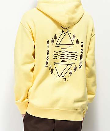 bright yellow hoodie mens