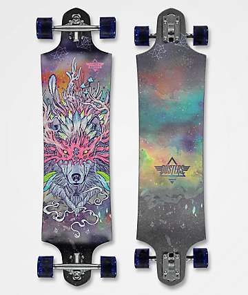 Dusters Lupa 38" drop through longboard completo