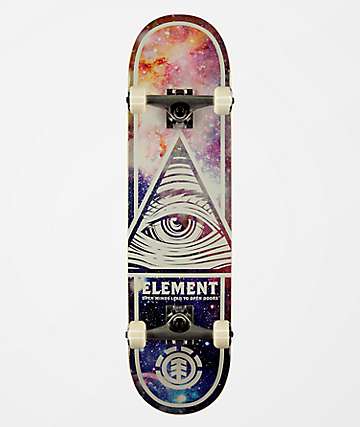 Element Eye Trippin Cosmos 8.0" Skateboard Complete