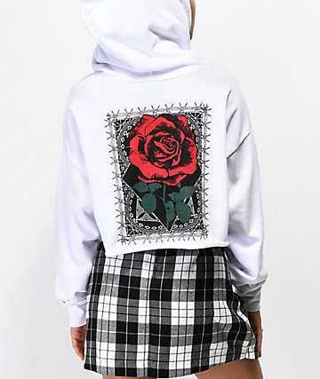 Empyre rose hoodie Clearance