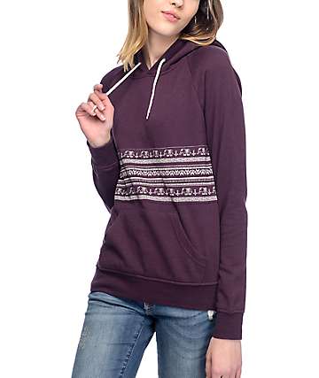 womens burgundy converse hoodie