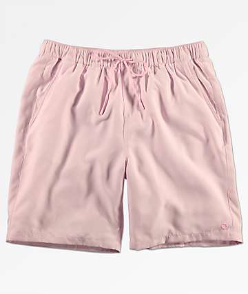 Empyre Grom shorts de baño con pretina elástica en rosa claro