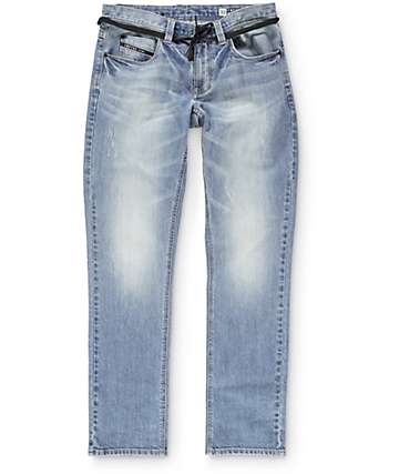 Empyre Skeletor Medium Aged Distressed Skinny Jeans