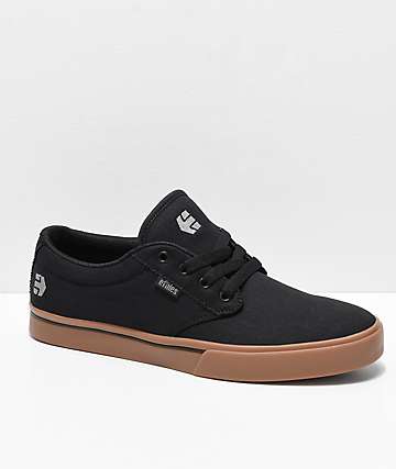 Etnies Jameson 2 Eco zapatos de skate en negro, goma y plateado